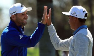 DESERT CLASSIC: Vede García,  v závěsu Stenson