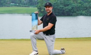 Volvo China Open v podání Mikky Korhonena