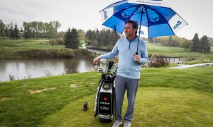 V Calgary triumfoval Tanigawa. Fanoušky světového golfu ale dojal příběh domácího Stevea Blakea