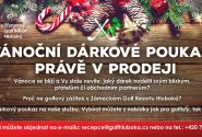 Hluboká nad Vltavou - Vánoční dárkové poukazy