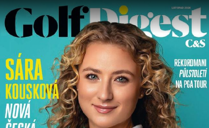 Listopadový Golf Digest: Sára Kousková v exkluzivním materiálu hovoří o letošní sezóně