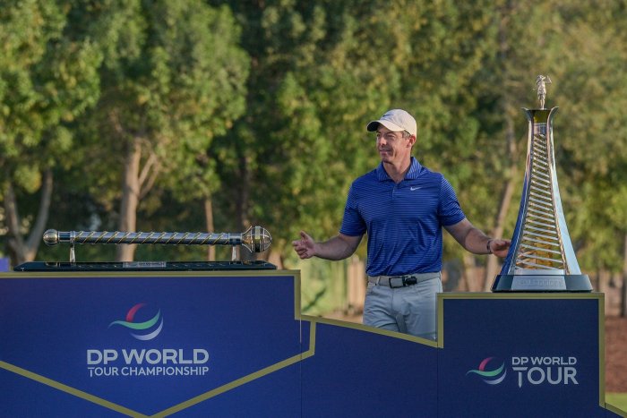 McIlroy ovládl DP World Tour Championship a získal šestý triumf v Race to Dubai