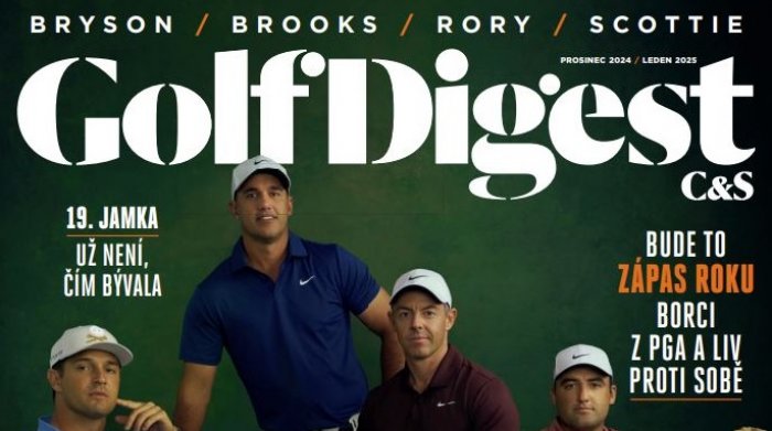 Prosincové dvojčíslo Golf Digest C&S: Jak se hráči z PGA Tour a LIV Golf dali zase dohromady