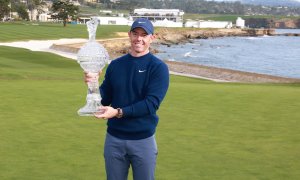 McIlroy v evropském souboji zdolal Lowryho a Straku a konečně se dočkal na Pebble Beach